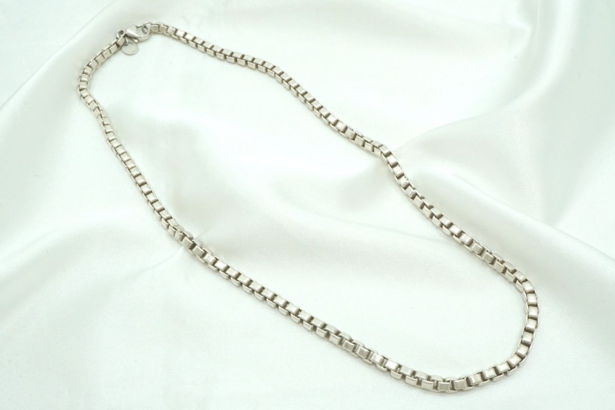 TIFFANY & Co. ティファニー ベネチアン ネックレス SV925 46cm 