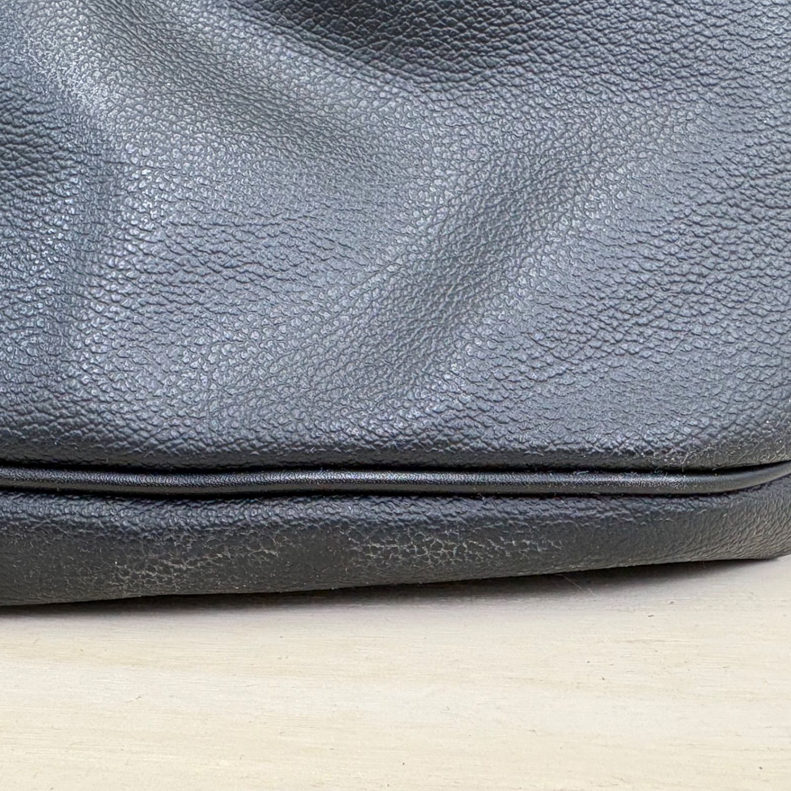 美品】CASTELBAJAC カステルバジャック ショルダーバッグ Black ハーフ