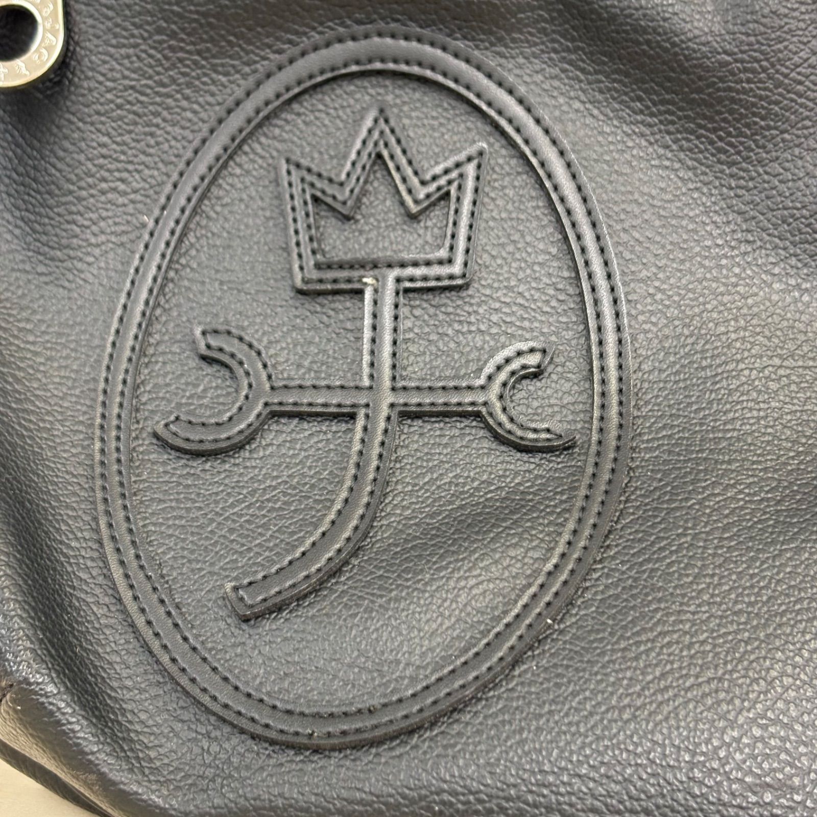 美品】CASTELBAJAC カステルバジャック ショルダーバッグ Black ハーフ