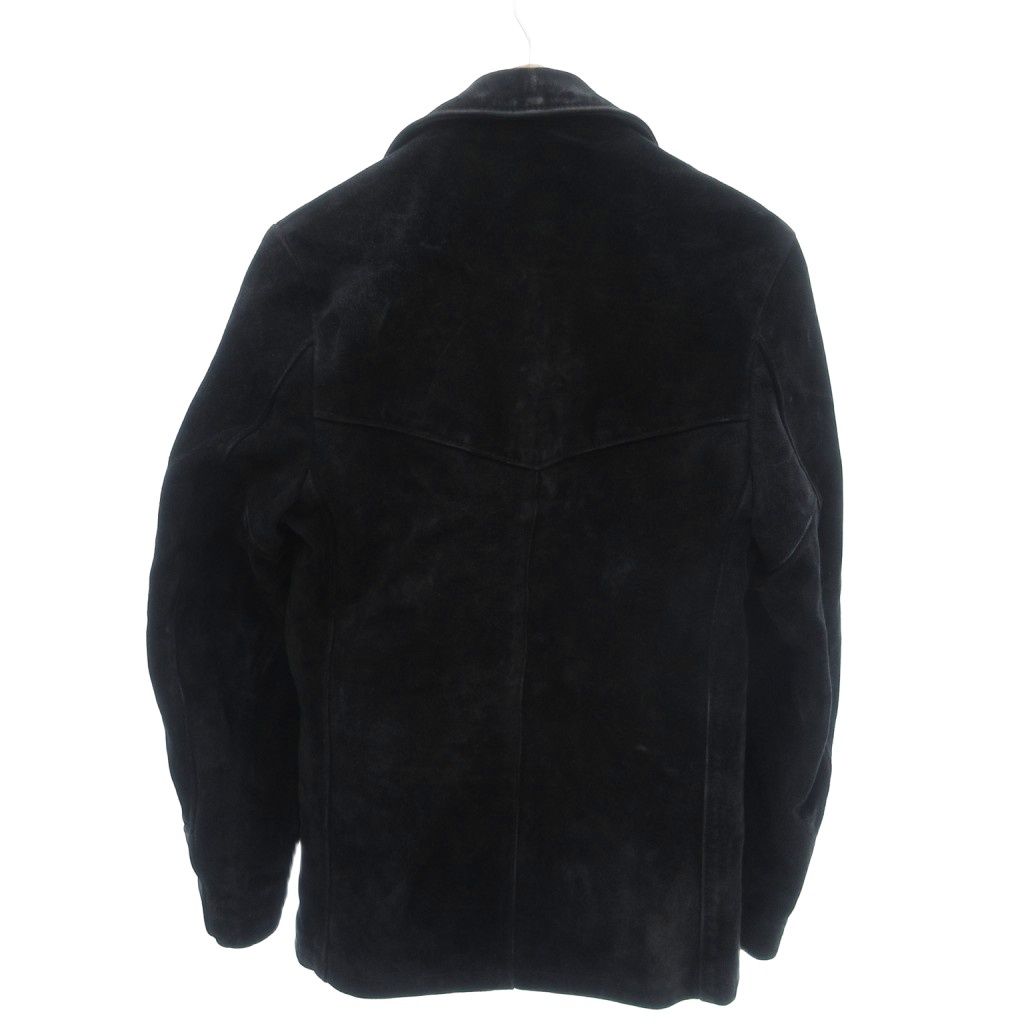 ショット SCHOTT USA製 スエード カーコート レザージャケット 本革 34