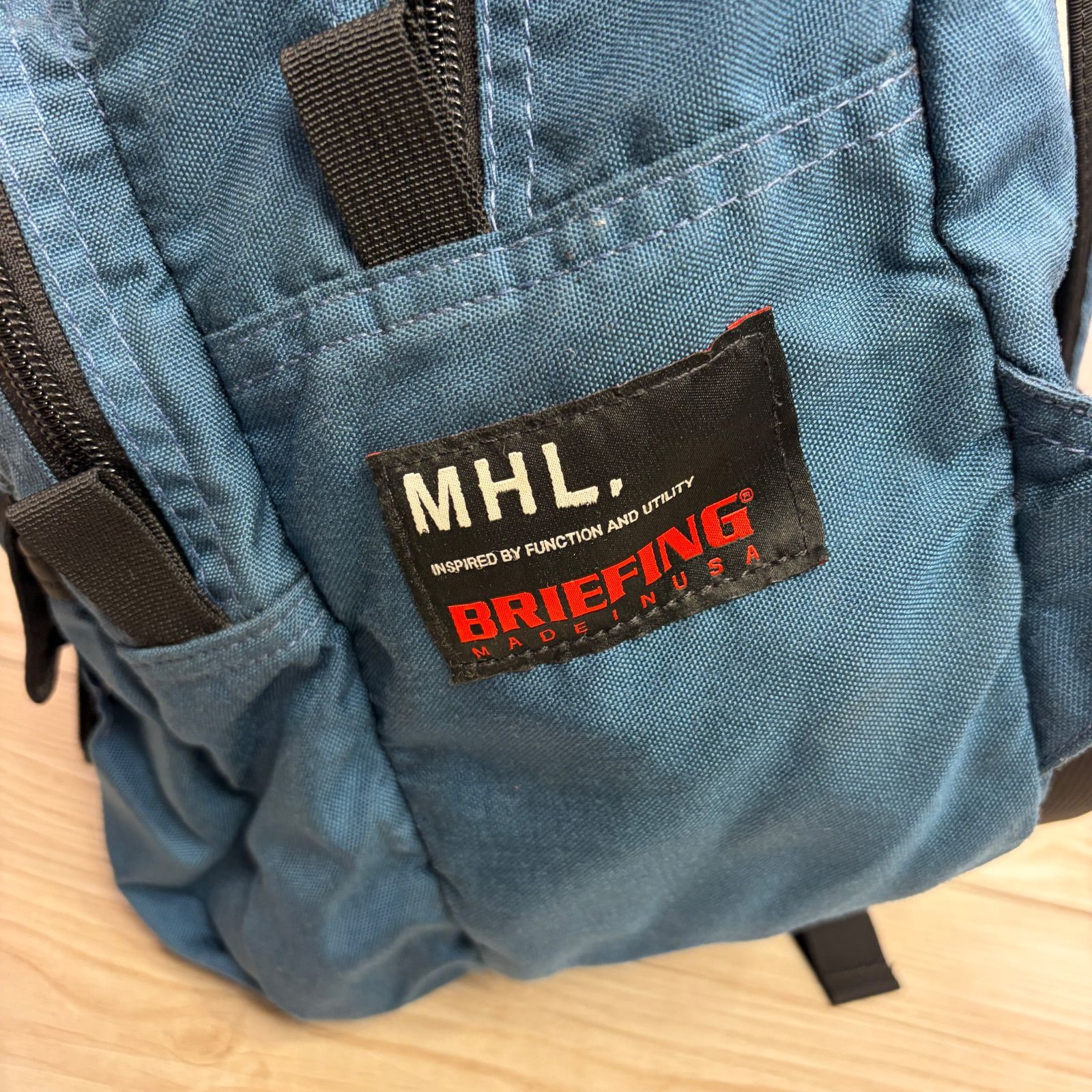 MHL BRIEFING リュック ネイビー 別注 バックパック J1-827 - メルカリ
