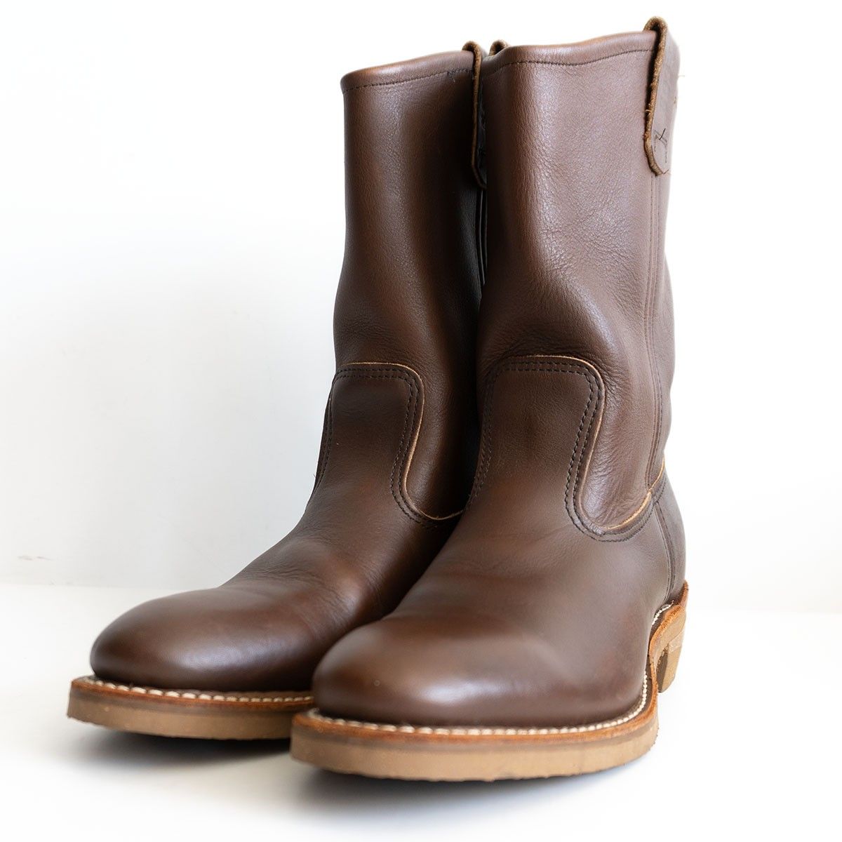 【箱付】レッドウィング 1155 ペコス US9 2001年製造】REDWING【1155/PECOS BOOTS】US9 ペコス ブーツ レッド