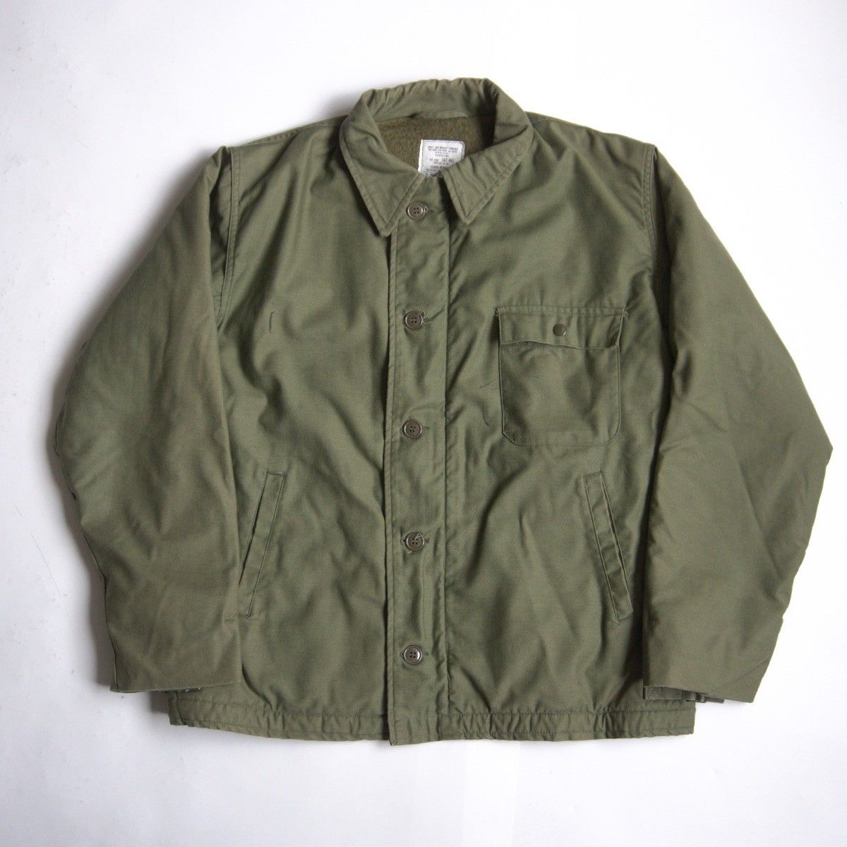 ミントコンディション/82年製】US NAVY【70S A-2 DECK JACKET】 L(42 