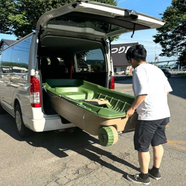 ボート 3人乗り 2馬力 SPORTYAK245 スポーツヤック BOAT レジャー 