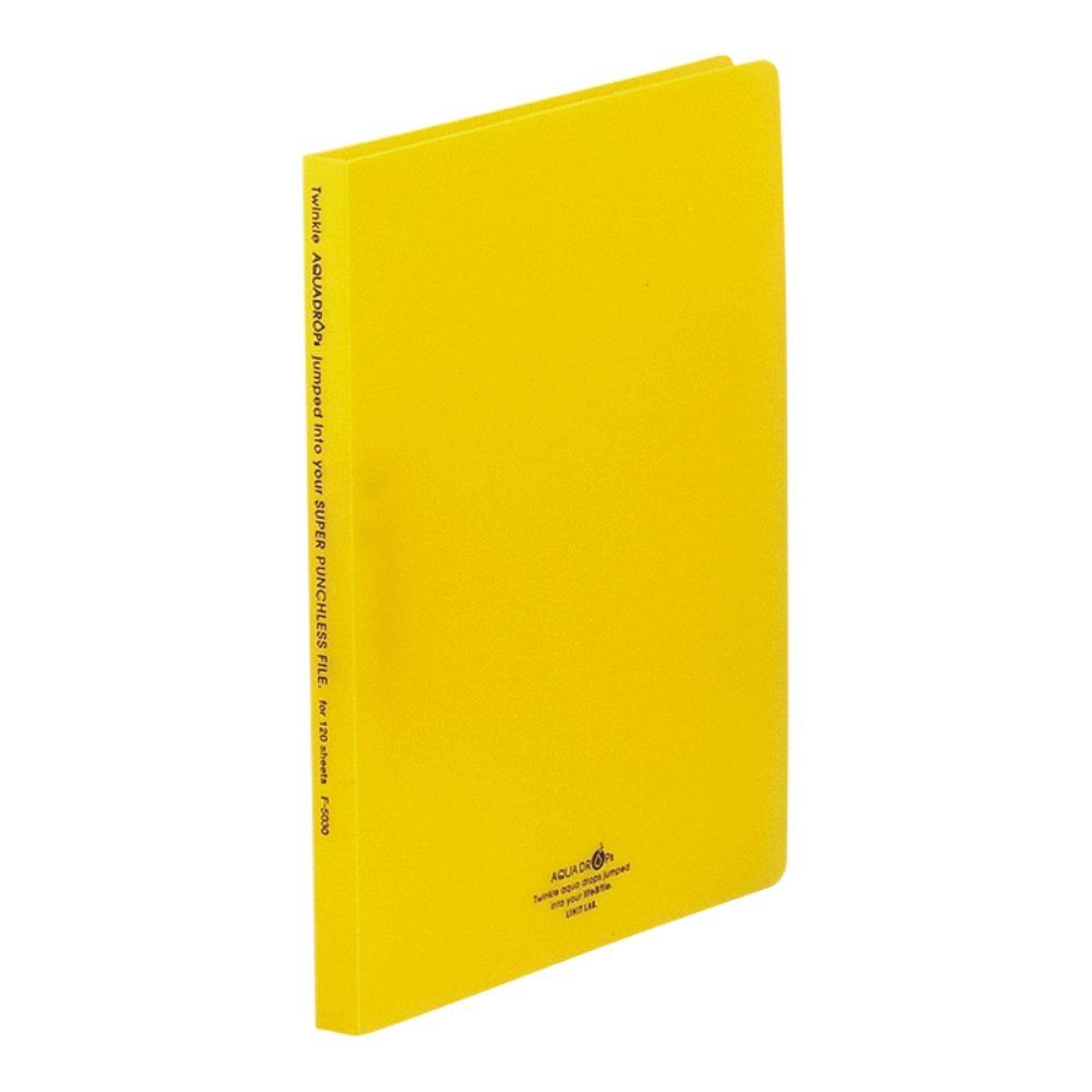 新品 リヒトラブ ファイル パンチレス式 A4 10冊入 黄 F5030-5_10