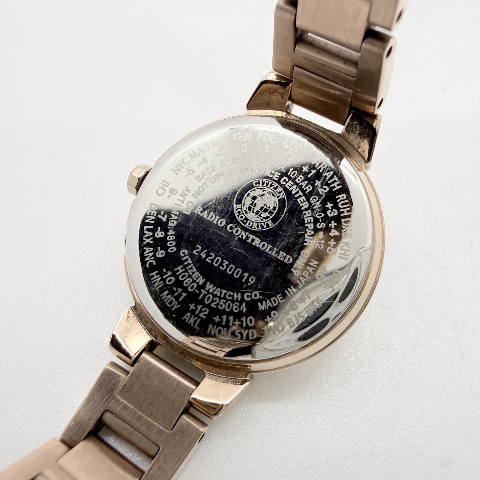 CITIZEN シチズン XC クロスシー H060-T025064 シルバー エコドライブ 