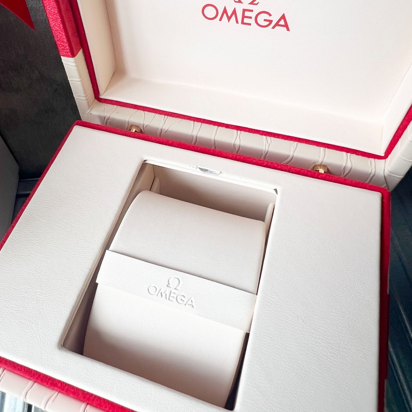 OMEGA 時計ボックス 木製 お*め様 OMEGA 時計ケース 木製 オメガ