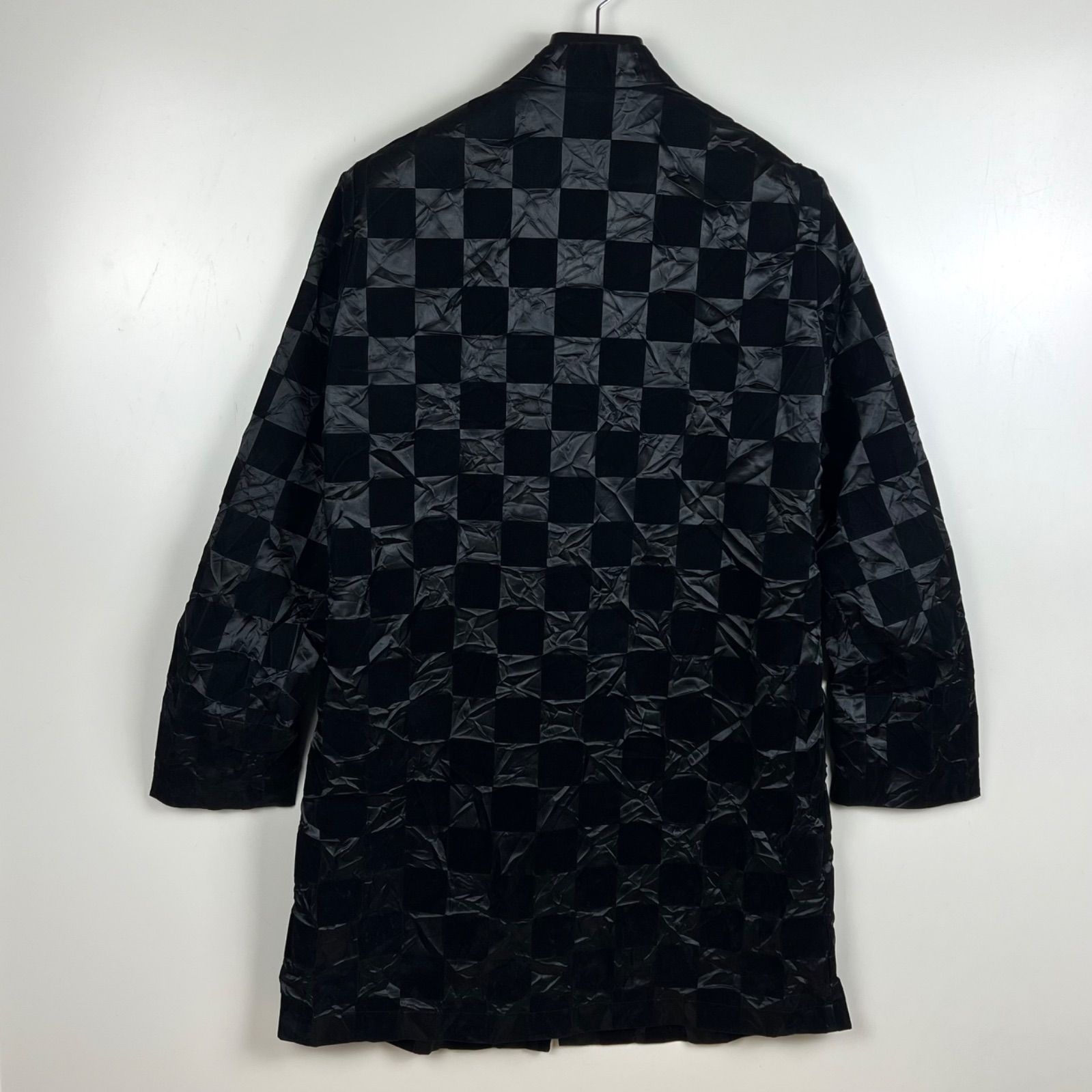 BLACK COMME des GARCONS AD2023 23aw checker china coat M 1L-J017 