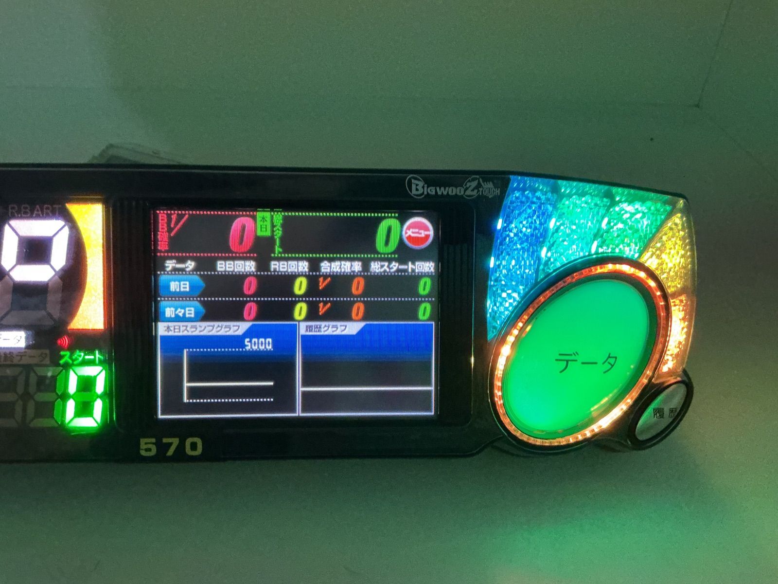 ビックウォーズタッチ データカウンター ワンエー（中古品）家庭用電源 