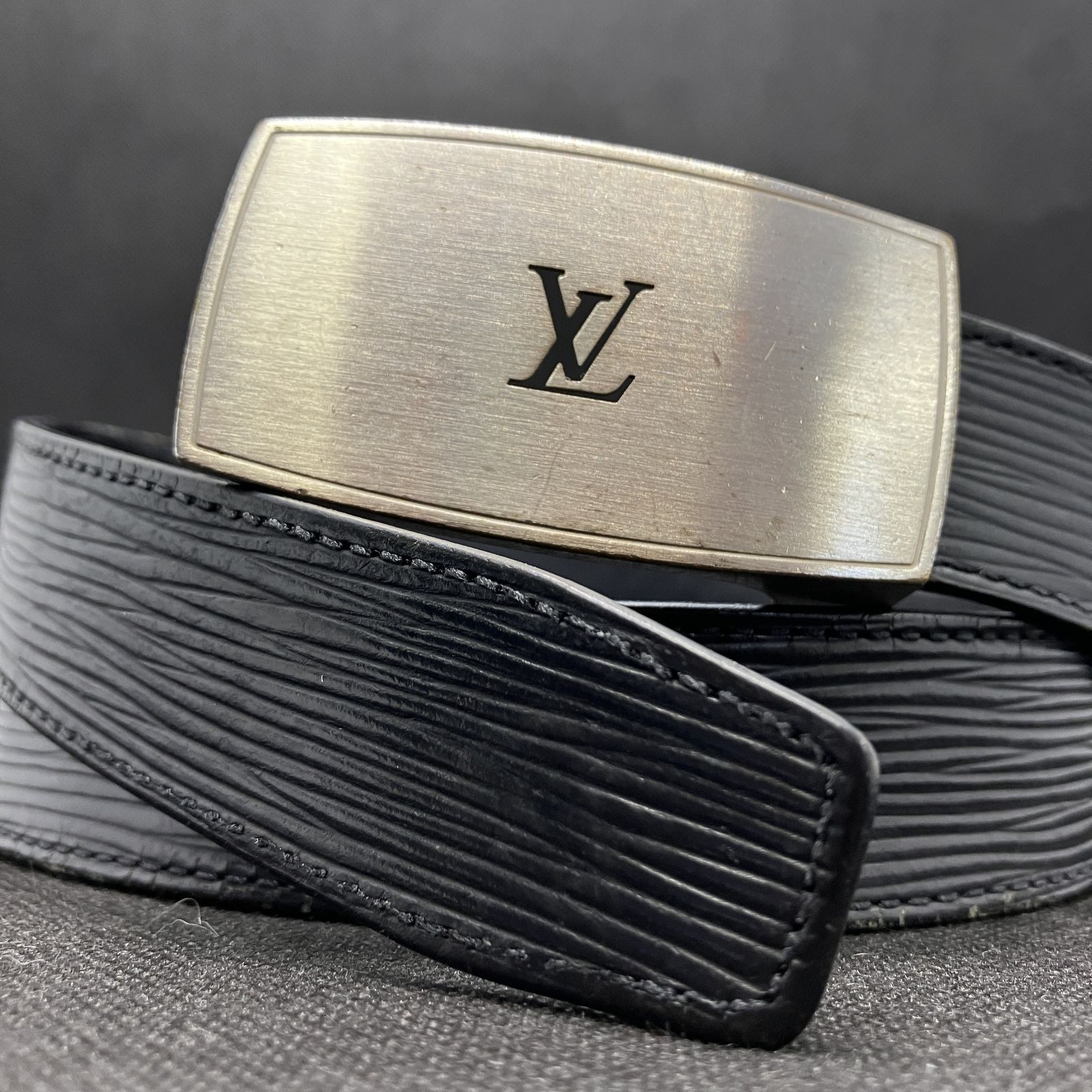 LOUIS VUITTON　ルイヴィトン　ベルト　エピ　サンチュール　表記サイズ90/36　3548