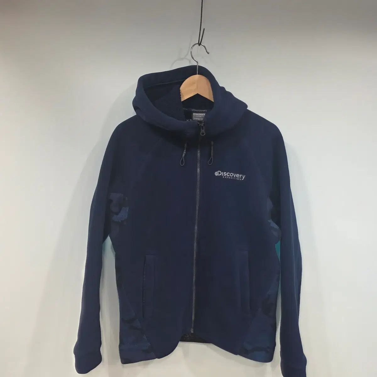 DISCOVERY 95サイズ フリース フードジップアップ