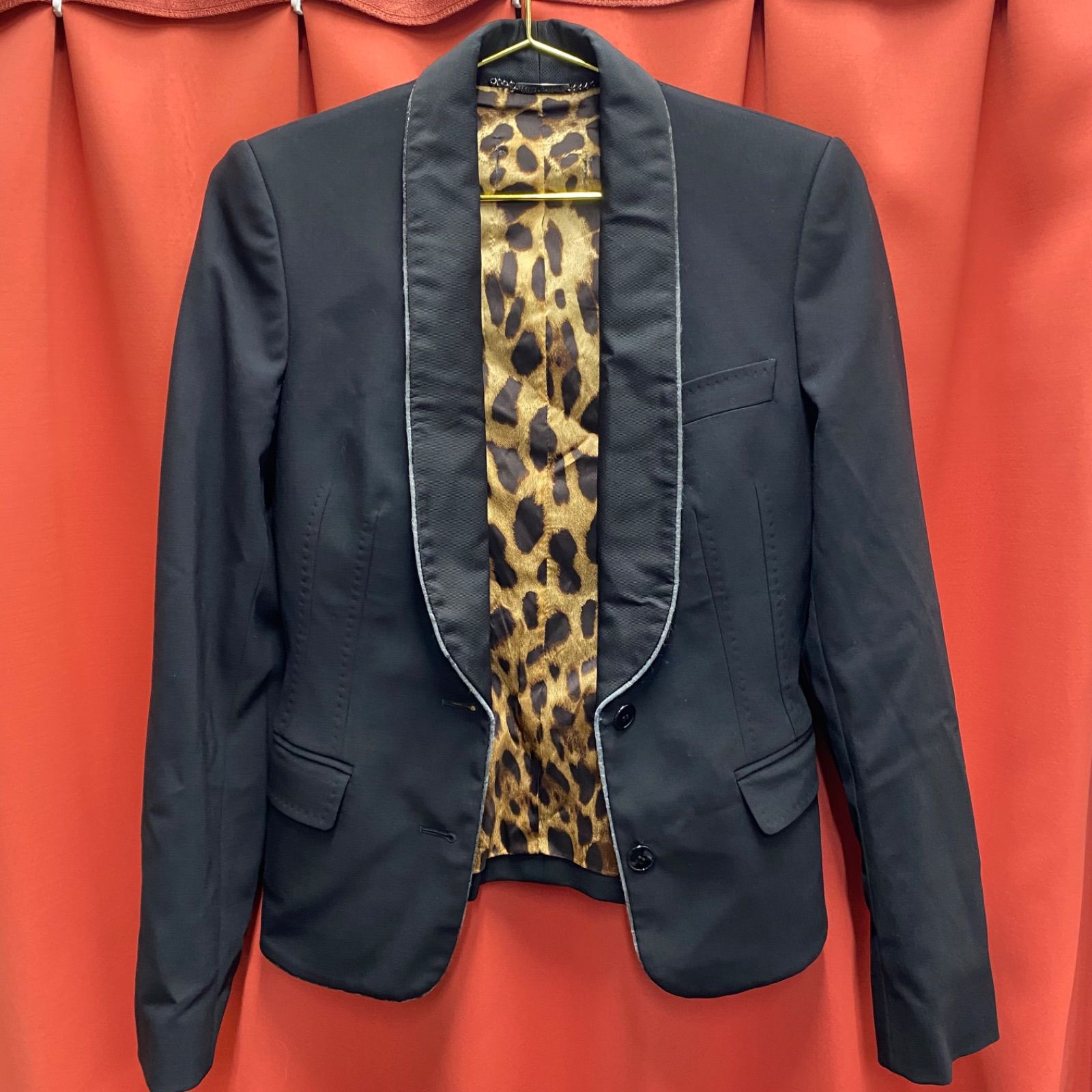 オリジナル DOLCE&GABBANA レオパード テーラードジャケット イタリア