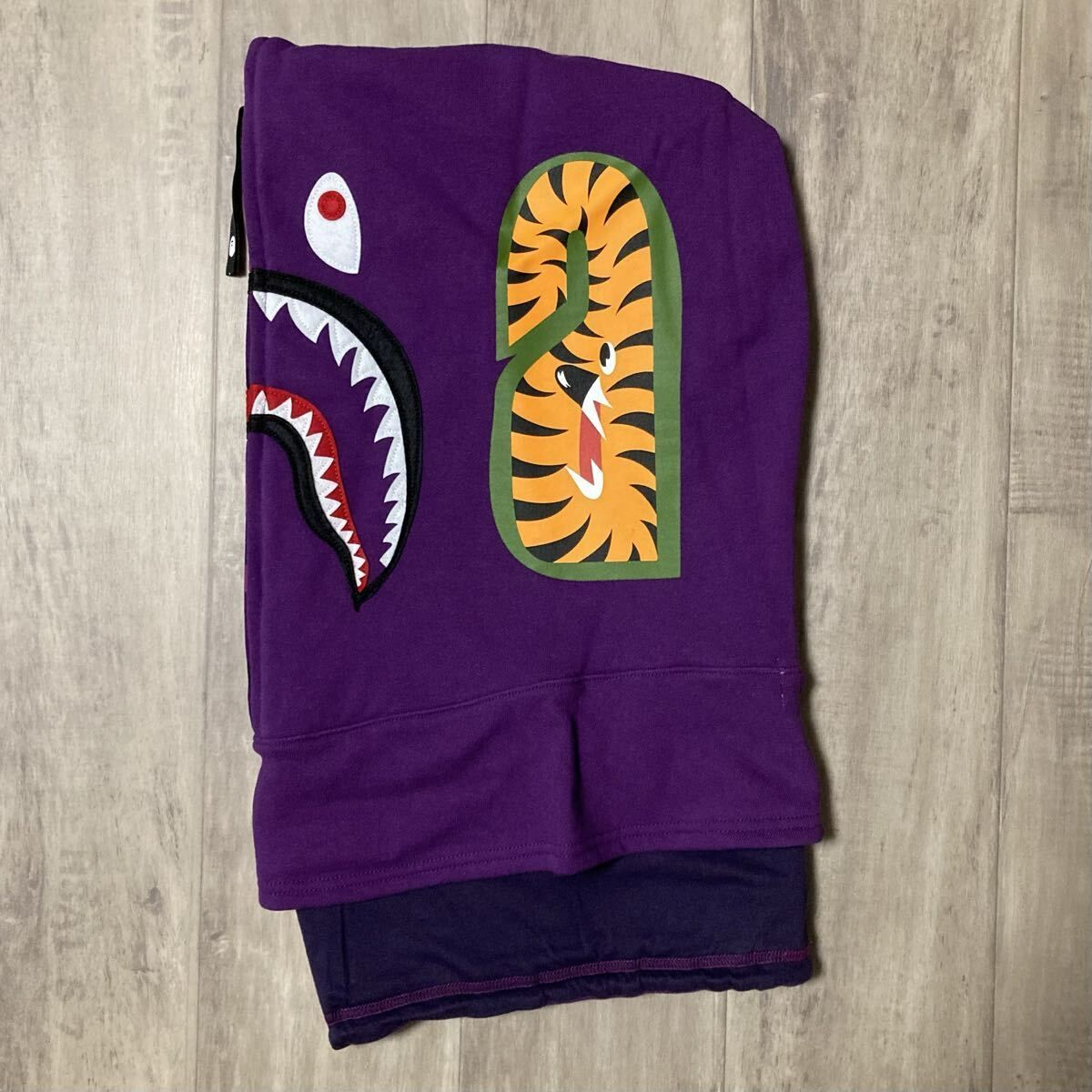 ☆新品☆ SHARK FACE MASK PURPLE CAMO a bathing ape BAPE SHARK