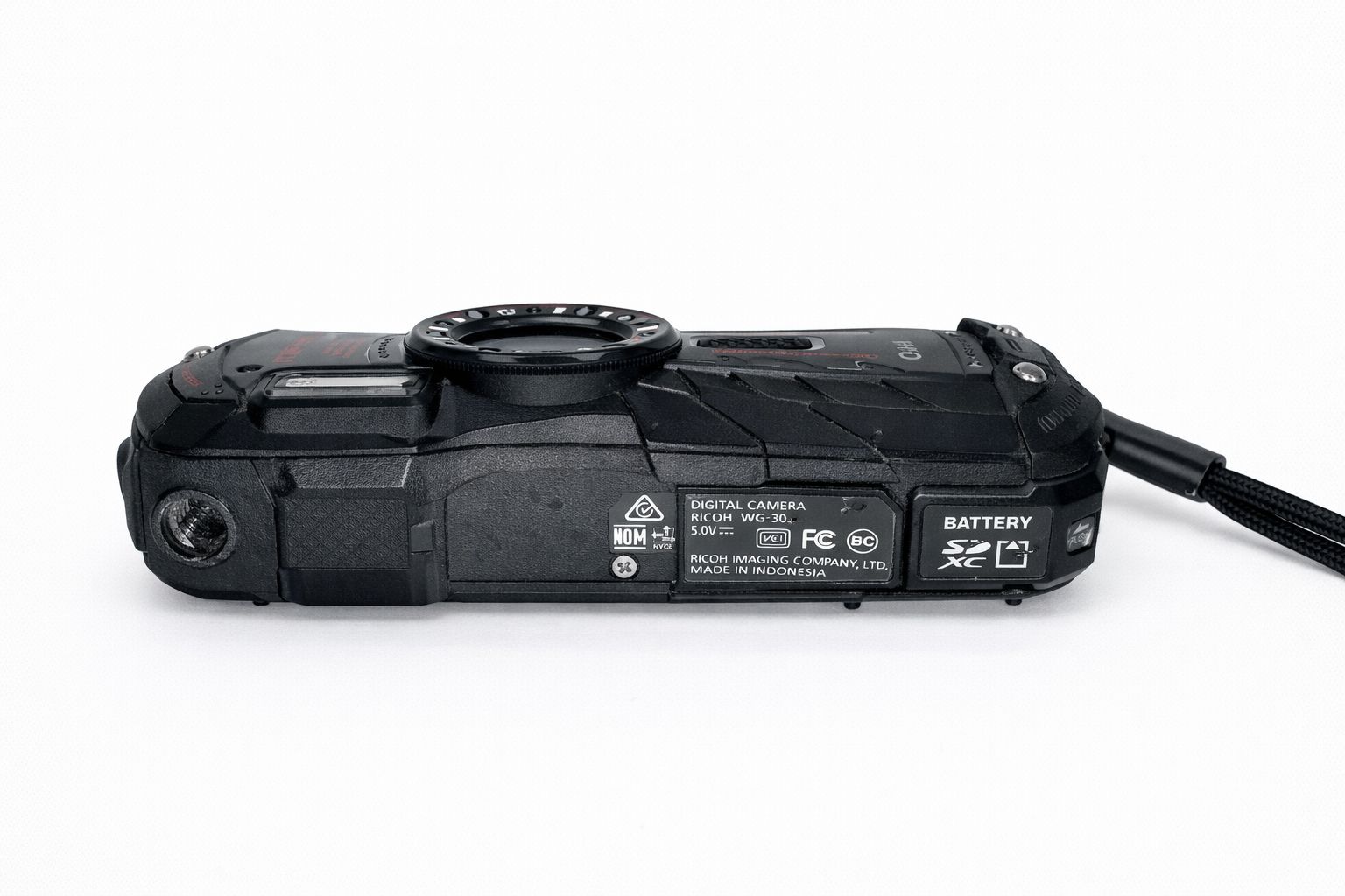 RICOH WG-30 エボニーブラック 防水デジカメ 実用良好 動作確認済み 