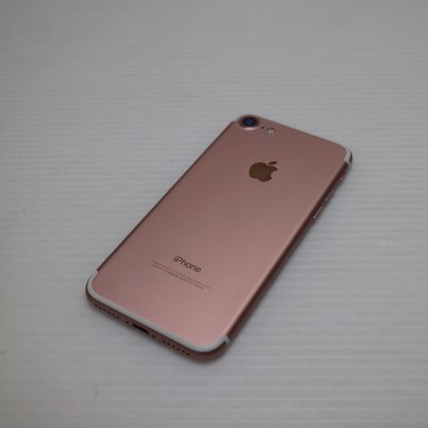 新品同様 SIMフリー iPhone7 32GB ローズゴールド 即日発送 スマホ 