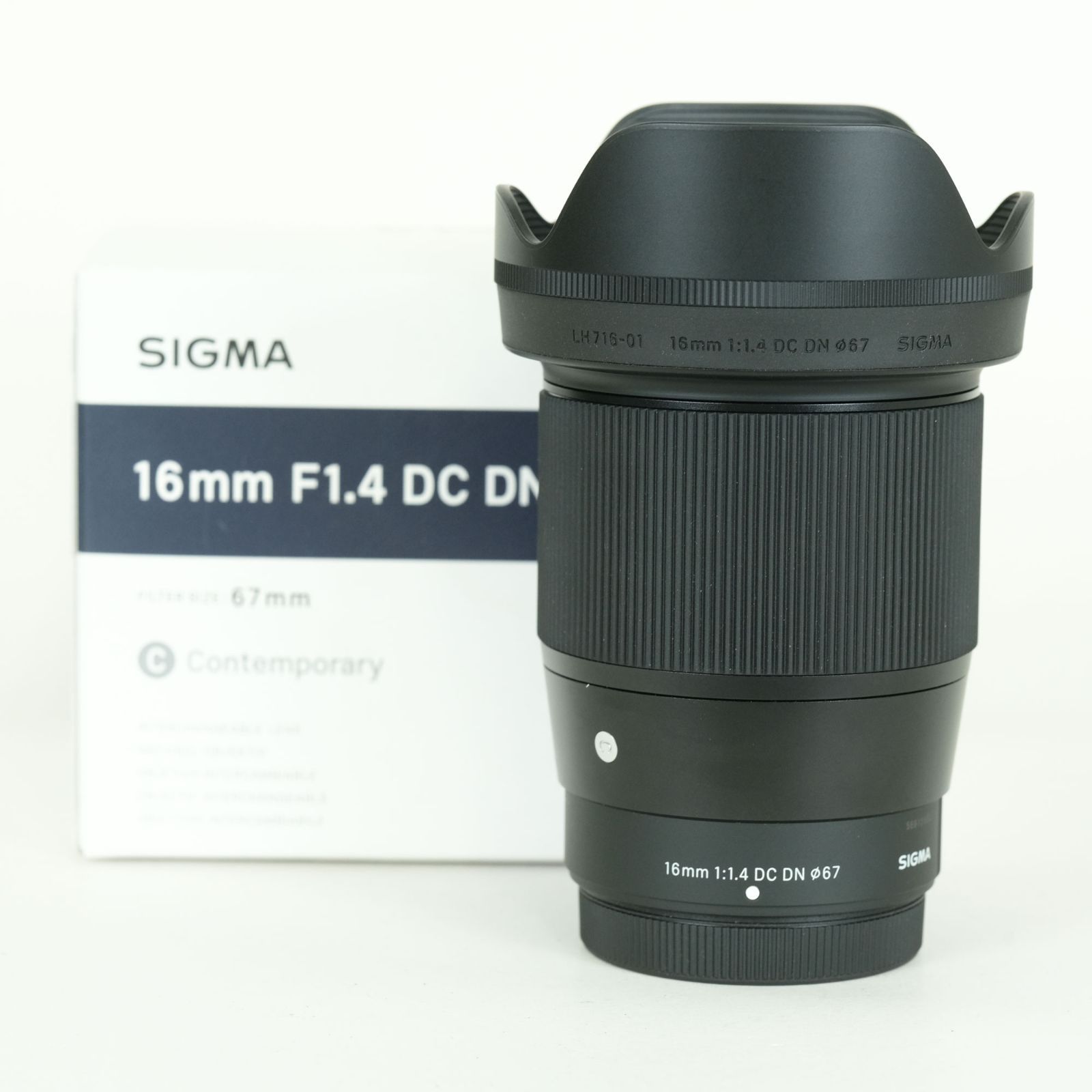 美品] SIGMA 16mm F1.4 DC DN｜Contemporary [フジフイルムX用 