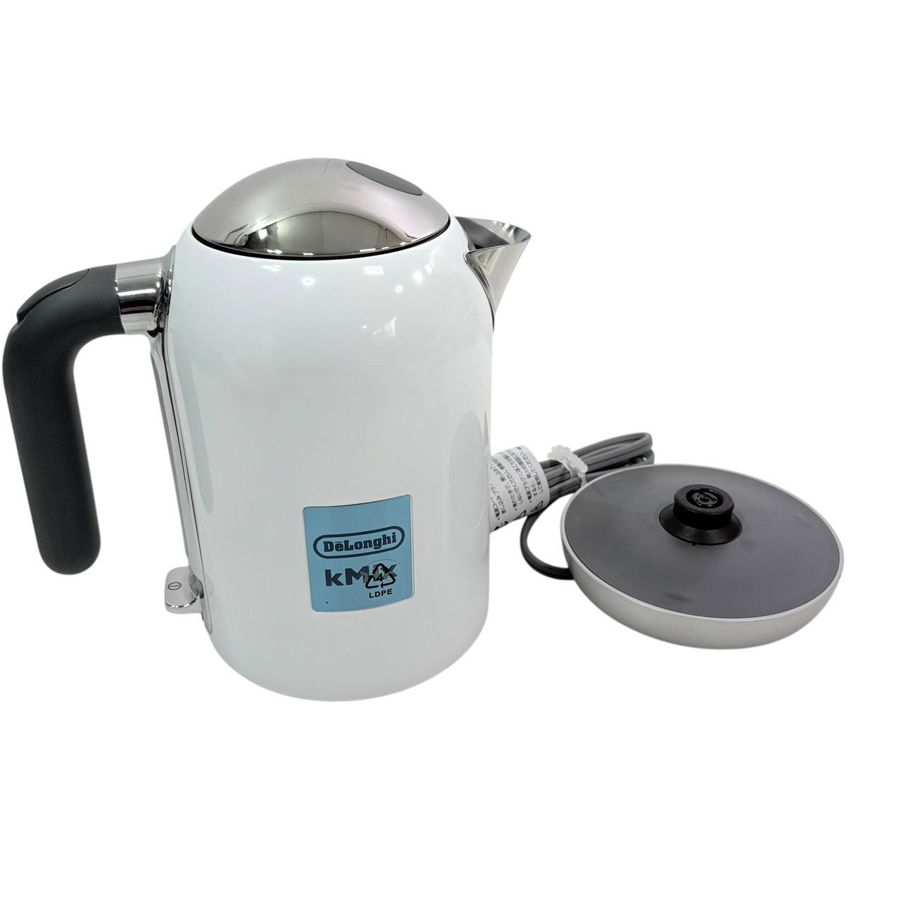 DeLonghi/デロンギ kMix 電気ケトル ZJX650J-WH 白 1L J4-040621G