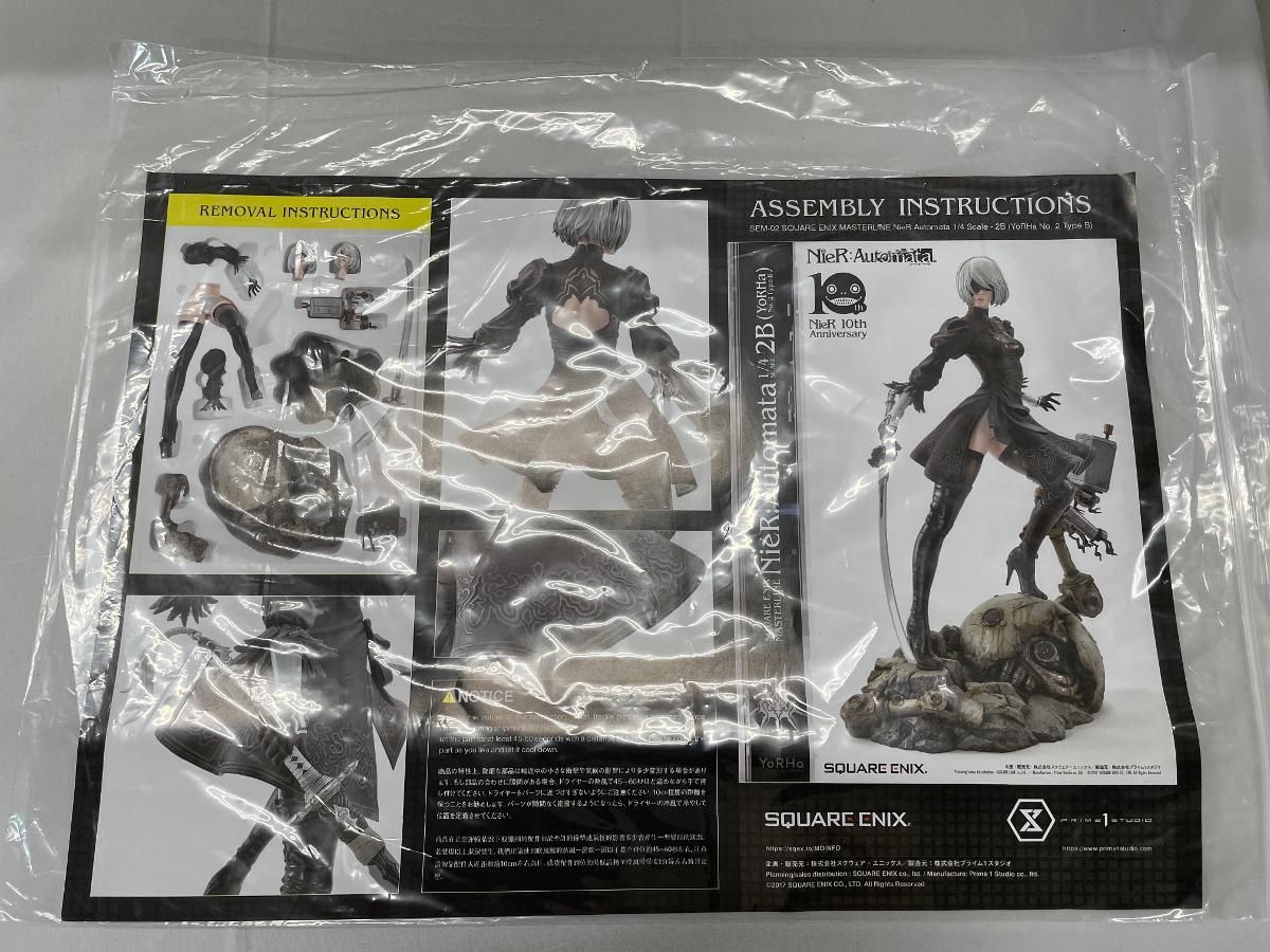♪ヨルハ二号B型 SQUARE ENIX MASTERLINE 1/4 スタチュー NieR