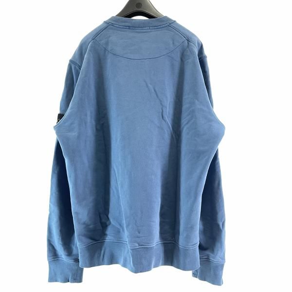 中古】STONE ISLAND 24AW ワッペン付き クルーネックスウェット