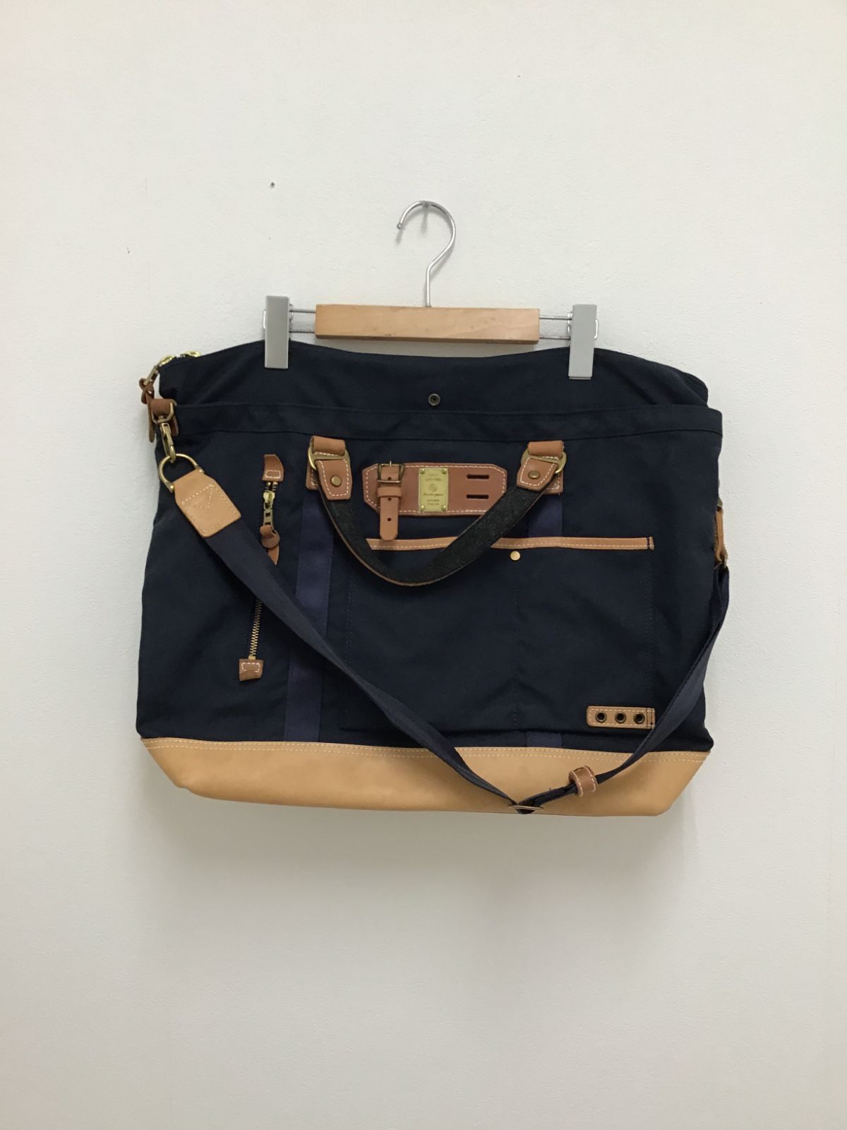 美品☆ マスターピース ボストンバッグ ショルダーバッグ 2way 牛革 