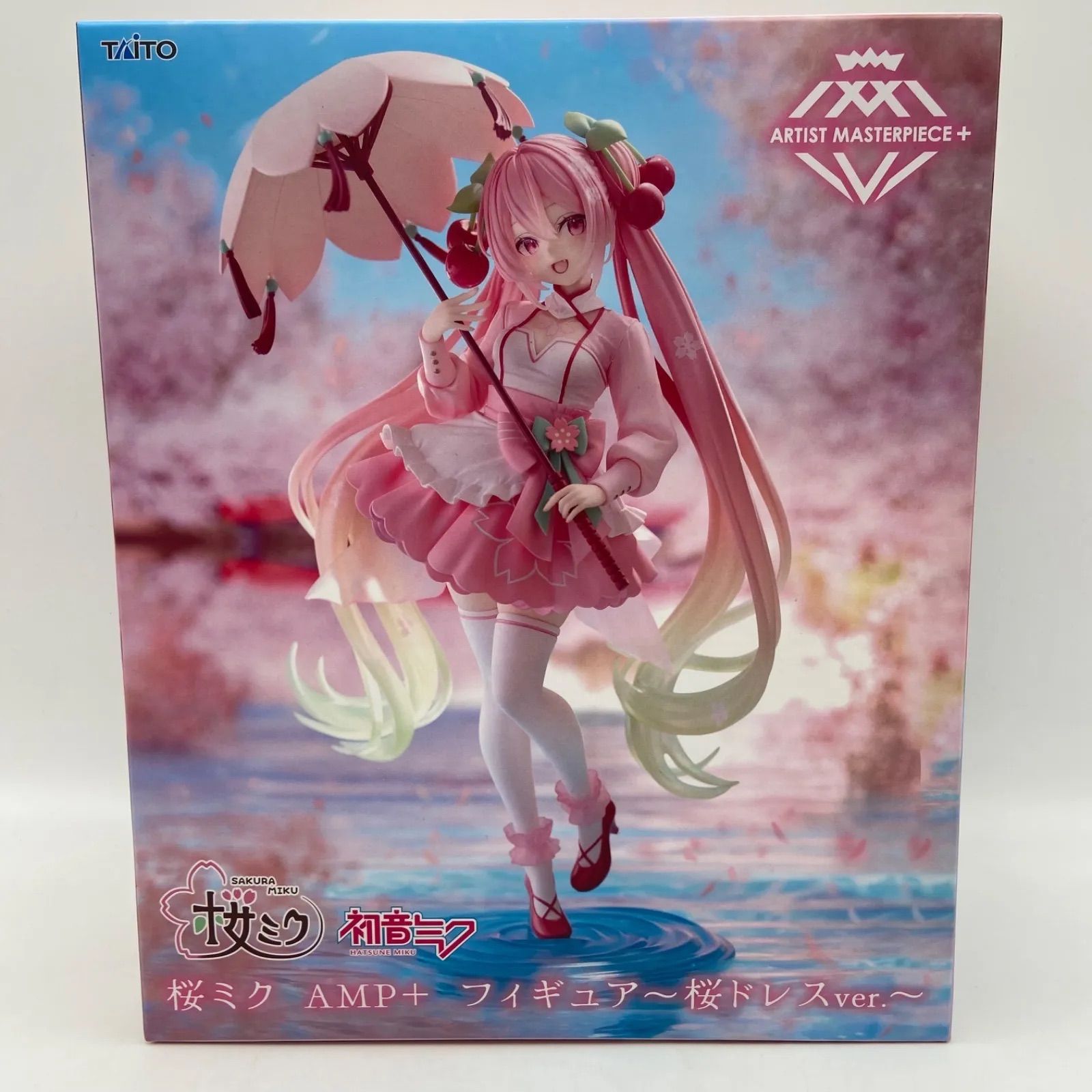 桜ミク AMP＋ フィギュア 桜ドレスver. ARTIST MASTERPIECE＋ プライズ