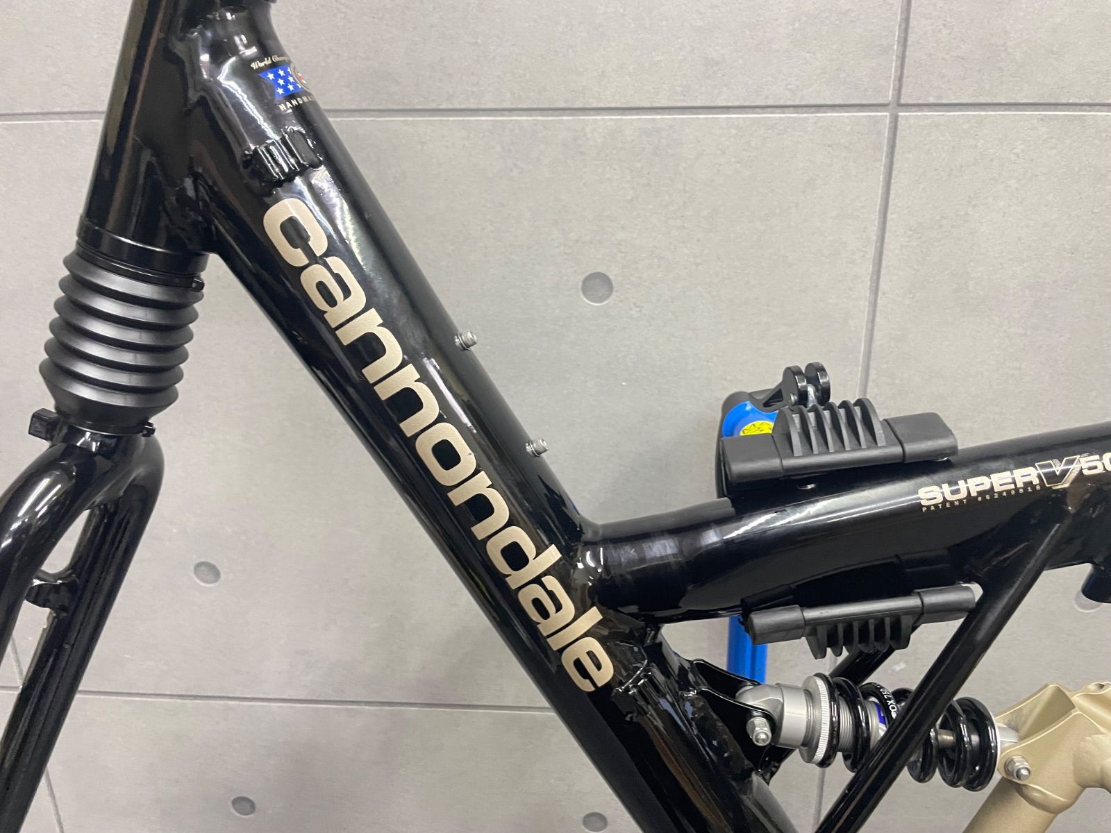 整備済・VINTAGE】Cannondale キャノンデール□SUPER V500□ブルー 