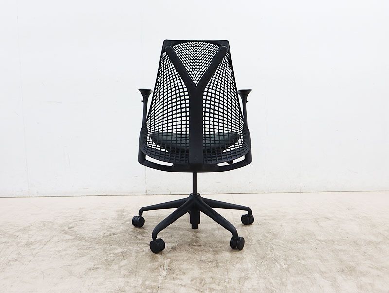  ◆ ◆ Herman Miller ハーマンミラー SAYL Chair セイルチェア オフィスチェア ブラックベース イヴ ベアール 11万 ガス圧昇降 オフィスチェア ワークチェア 椅子 チェア