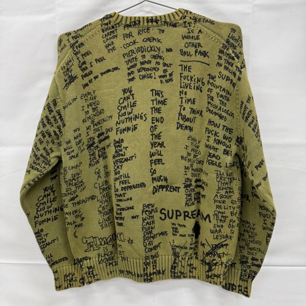 Supreme/シュプリーム【23SS】Gonz Poems Sweater/ゴンズ ポエム
