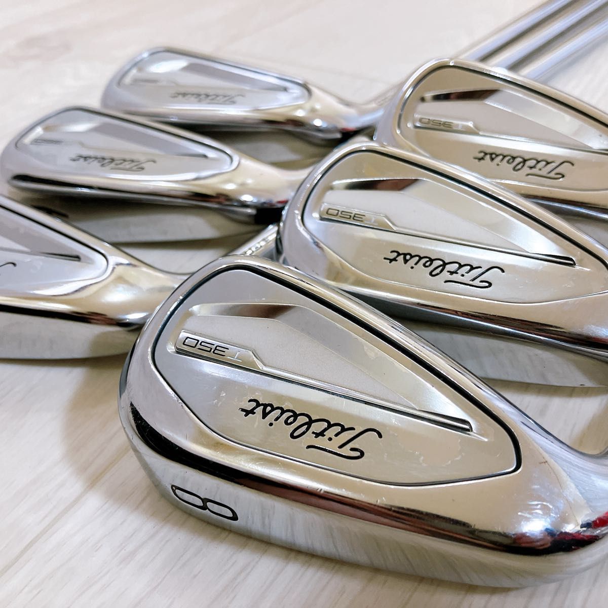 レフティ Titleist T350 FORGED タイトリスト メンズアイアンセット 6 