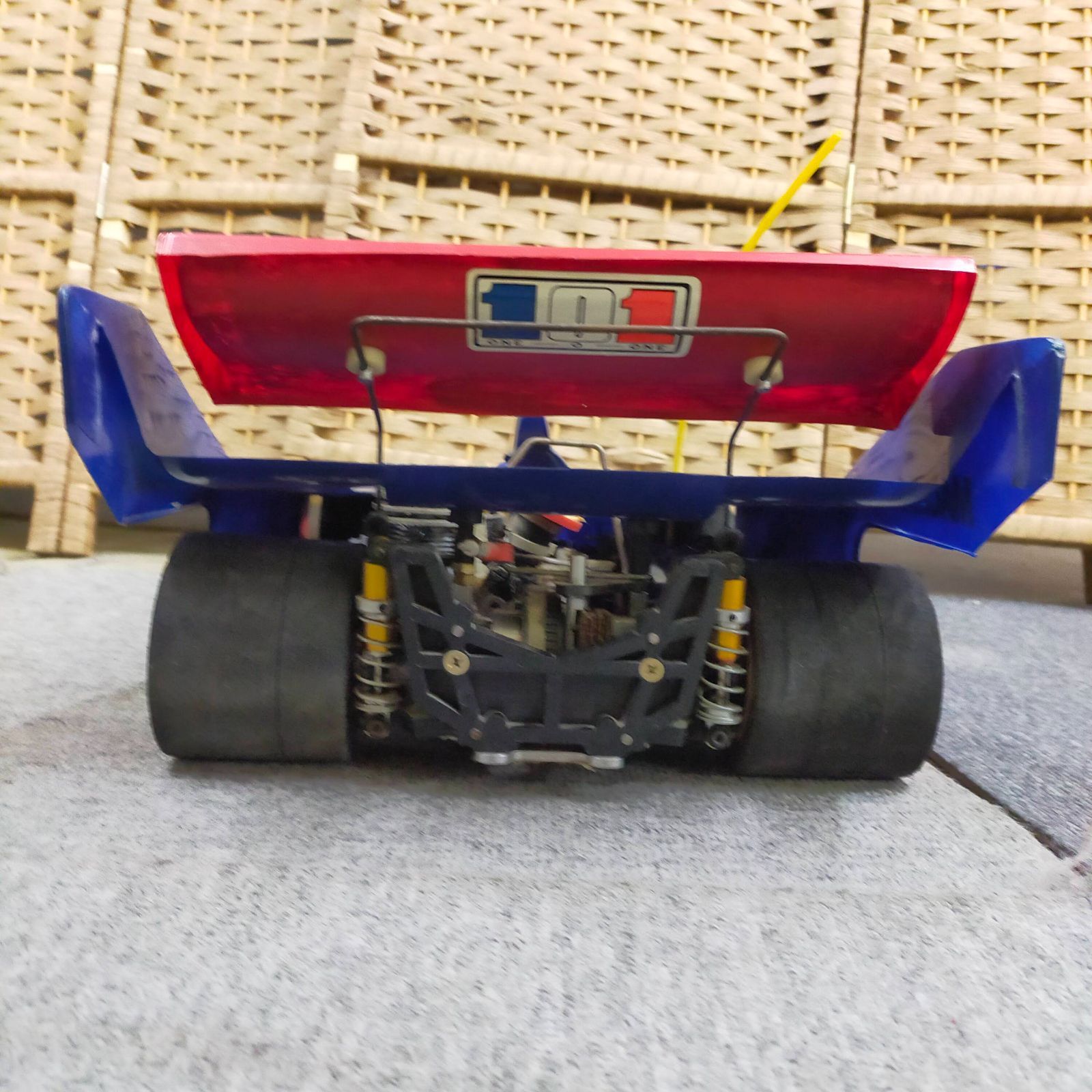 オイルエンジン RCカー レーシングカー 動作不明 現状品 - メルカリ