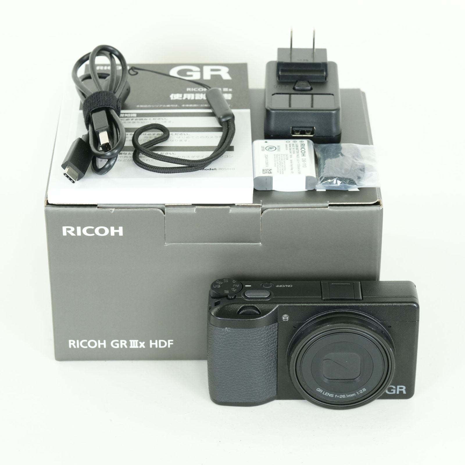 良品 | シャッター数723回] RICOH GR IIIx HDF | コンパクトデジタル 