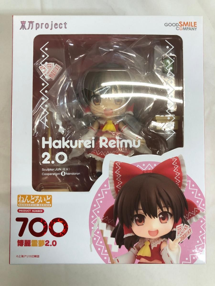 ねんどろいど 東方Project 博麗霊夢 2.0　再販版　新品未開封 未開封】ねんどろいど 東方プロジェクト 博麗霊夢2.0（再販） - メルカリ