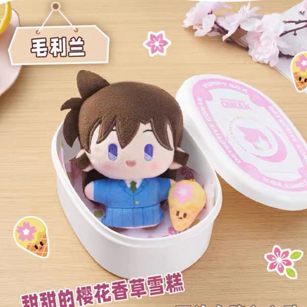 6種セット LDCX 名探偵コナン お弁当箱 ぬいぐるみキーホルダー