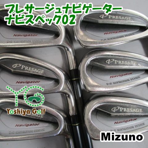 MIZUNO/プレサージュ/ナビゲーター/アイアン6本 MIZUNO/プレサージュ/ナビゲーター/アイアン6本 【公式通販】