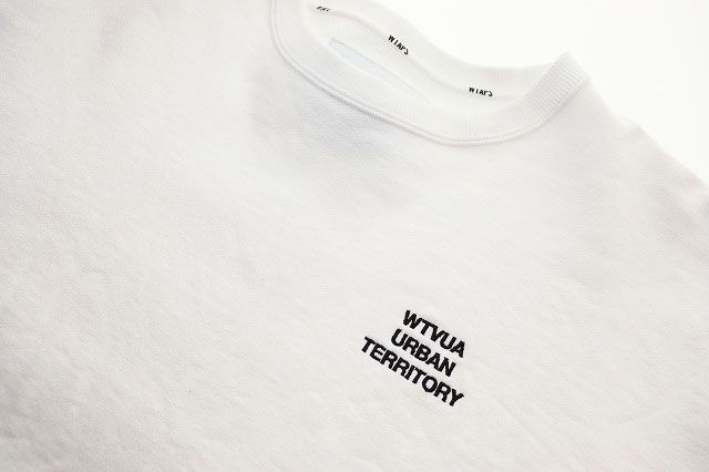 ダブルタップス WTAPS 25SS WUT SWEATER COTTON WHITE SIZE 1 251ATDT 