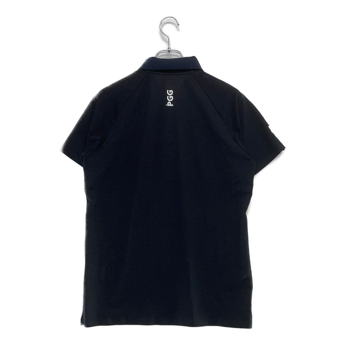 中古 メンズ ピージージー PGG 半袖ポロシャツ 5(L) 紺 ネイビー