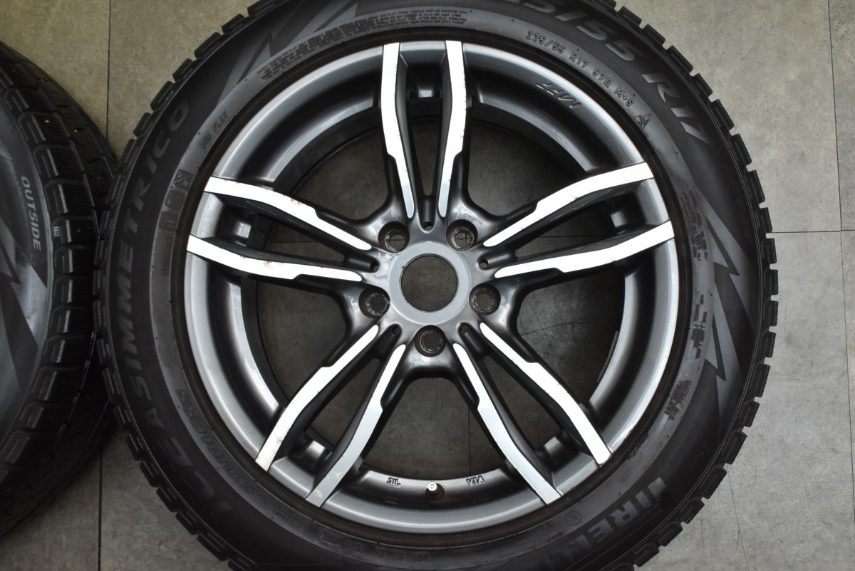 交換用に】MAK LUFT FF 17in 7.5J +54 PCD112 ピレリ アイス 