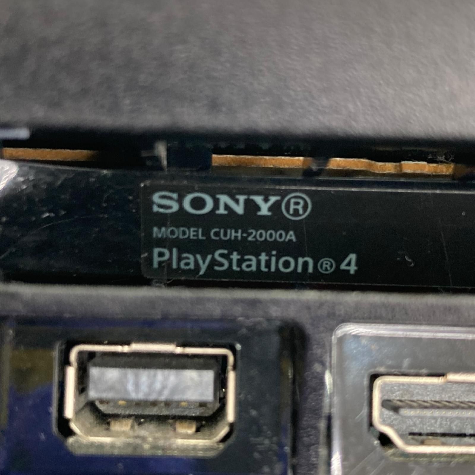 186000 動作未確認 SONY ソニー PlayStation4 CUH-2000A ブラック 