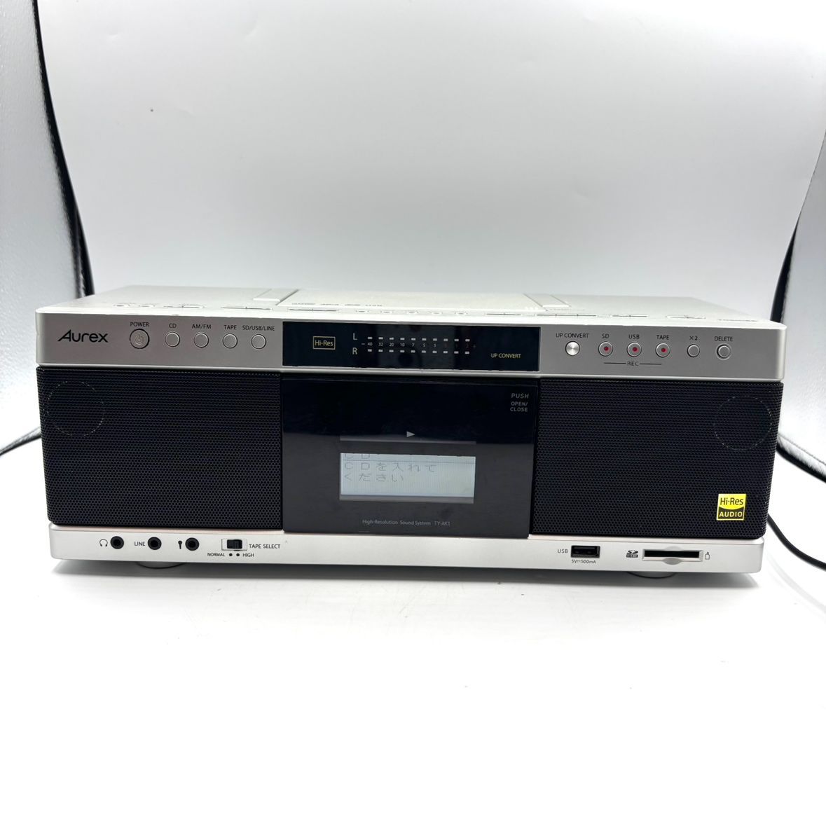 TOSHIBA CDラジカセ TY-AK1 USB SD ハイレゾ対応 動作品 TOSHIBA CDラジカセ TY-AK1 USB SD ハイレゾ対応 動作品 【公式通販】