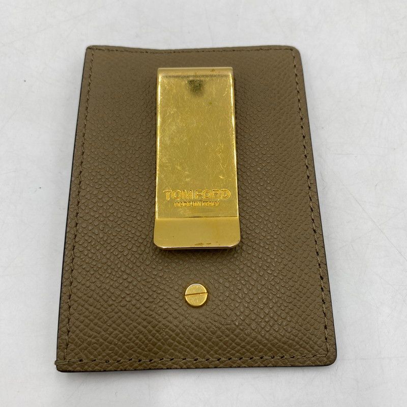 現状渡し品】TOM FORD トムフォード MONEY CLIP CARDHOLDER