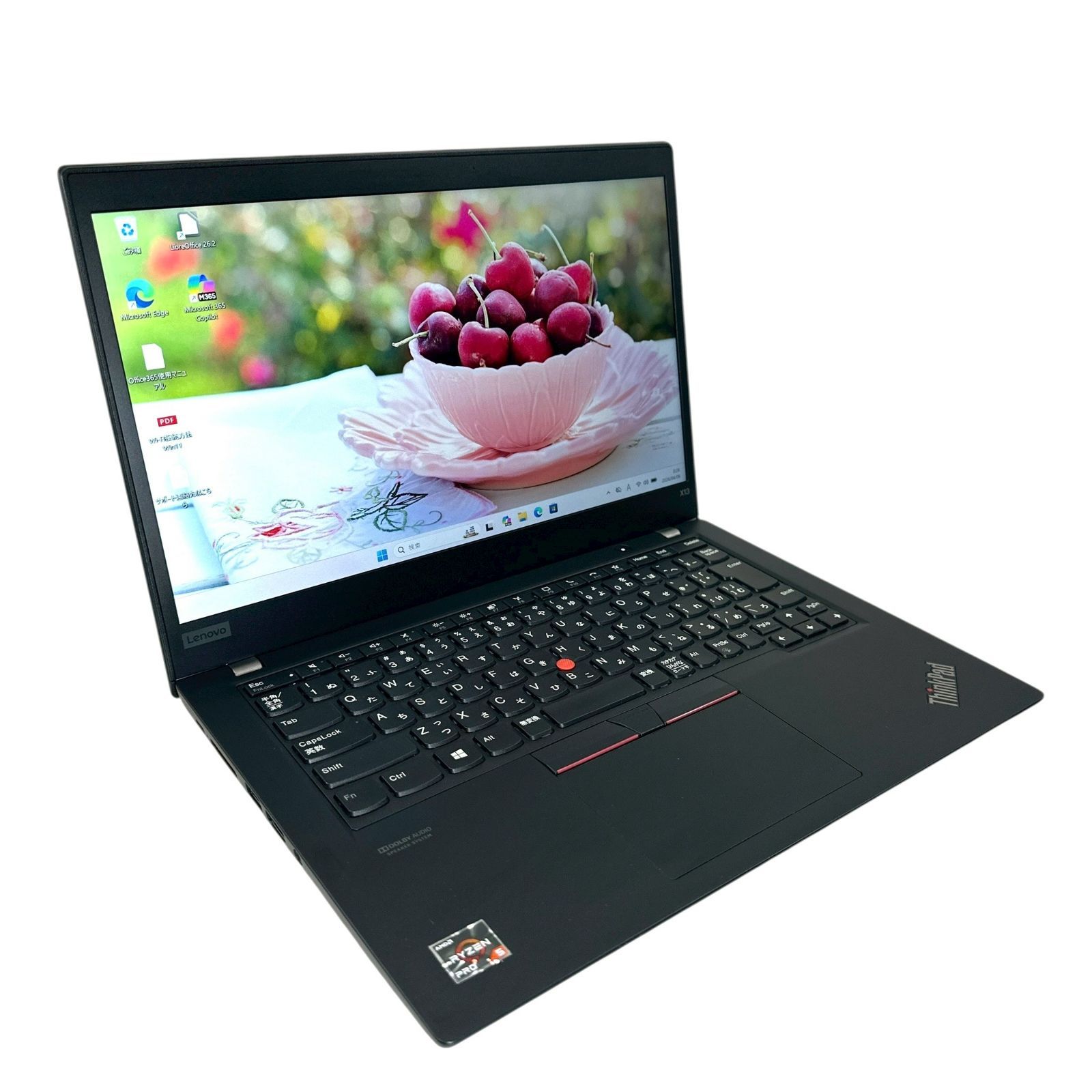ThinkPad X13 Ryzen5 PRO 8GB/SSD256GB Win11 軽量 - メルカリ