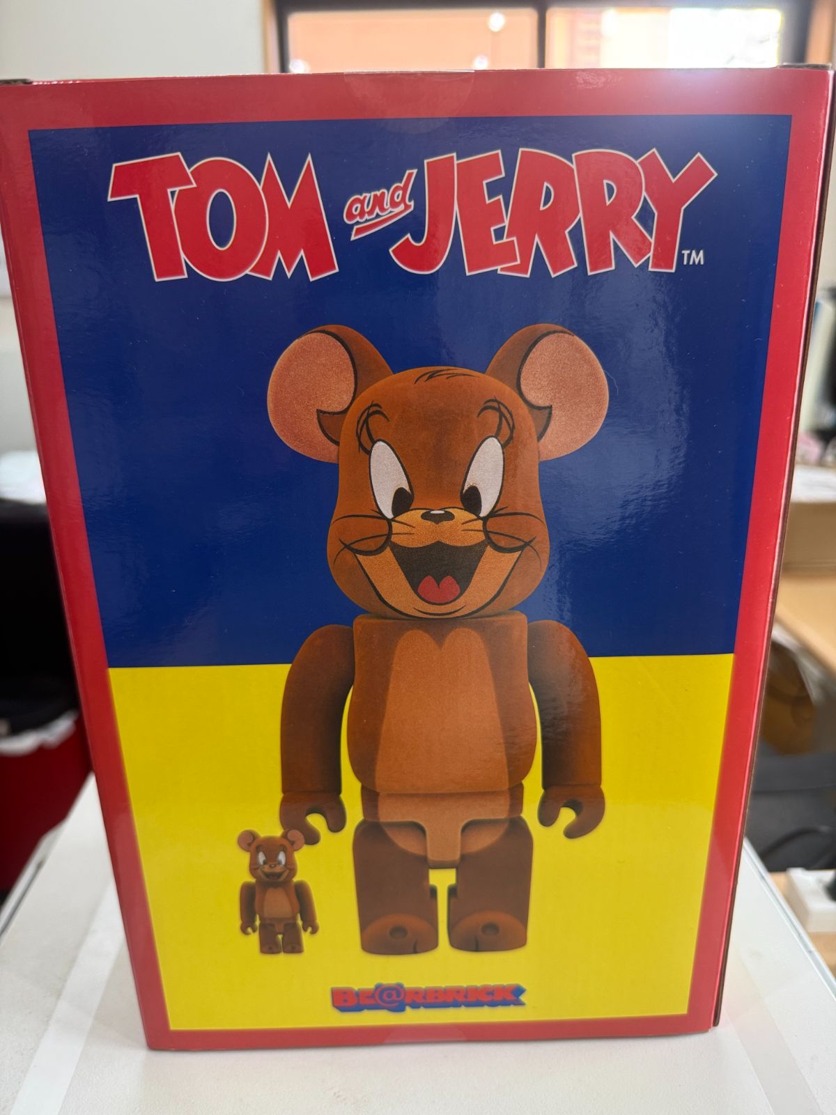 新品未使用】BE@RBRICK JERRY フロッキー Ver. 100％ & 400％（TOM AND 