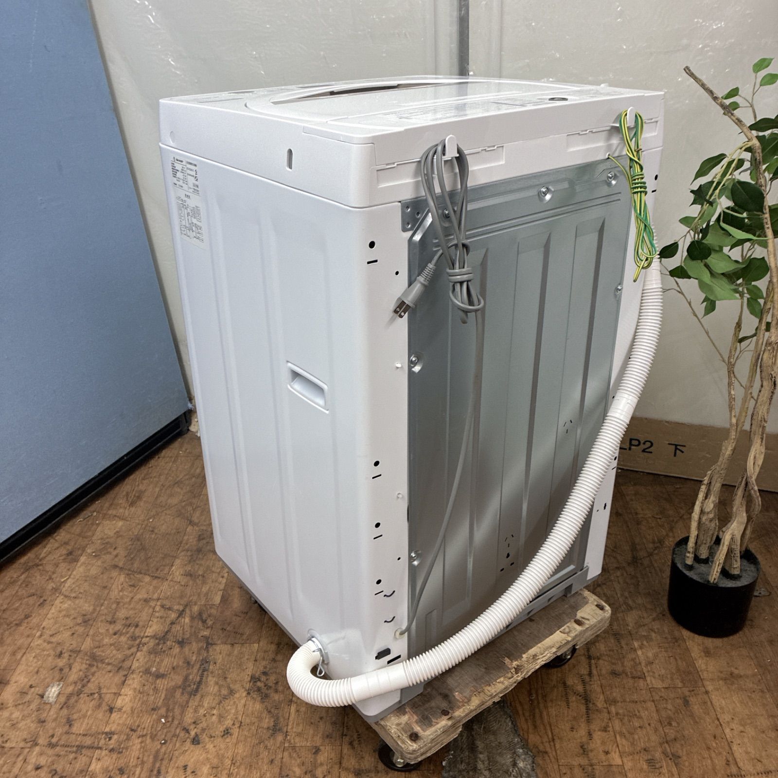 名古屋市近郊配送設置無料】S383 ☀️ SHARP / シャープ 洗濯機（洗濯 