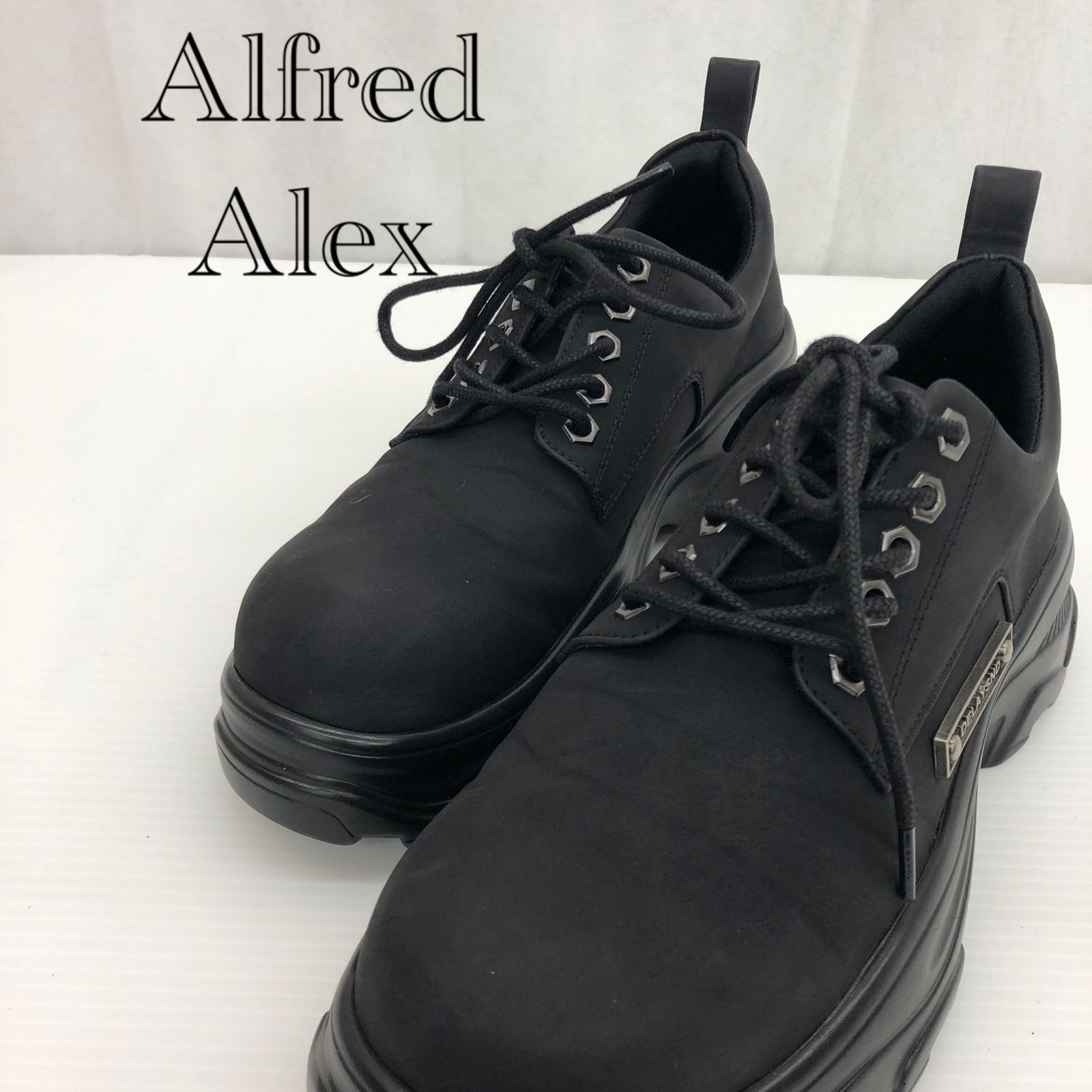Alfred Alex アルフレッドアレックス ハイソール メタルプレート 