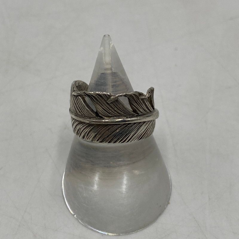 中古品】 KEN KIKUCHI ケンキクチ FEATHER RING フェザー リング 指輪