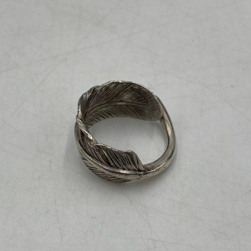 中古品】 KEN KIKUCHI ケンキクチ FEATHER RING フェザー リング 指輪