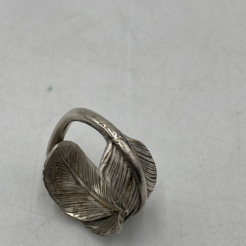 中古品】 KEN KIKUCHI ケンキクチ FEATHER RING フェザー リング 指輪