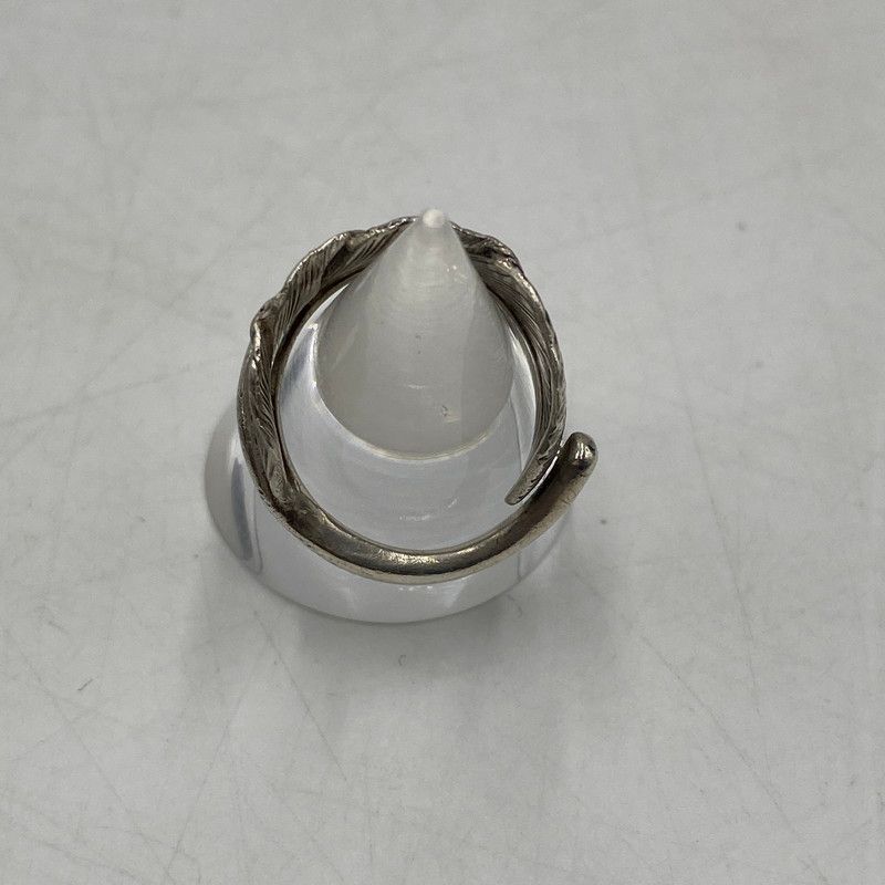 中古品】 KEN KIKUCHI ケンキクチ FEATHER RING フェザー リング 指輪