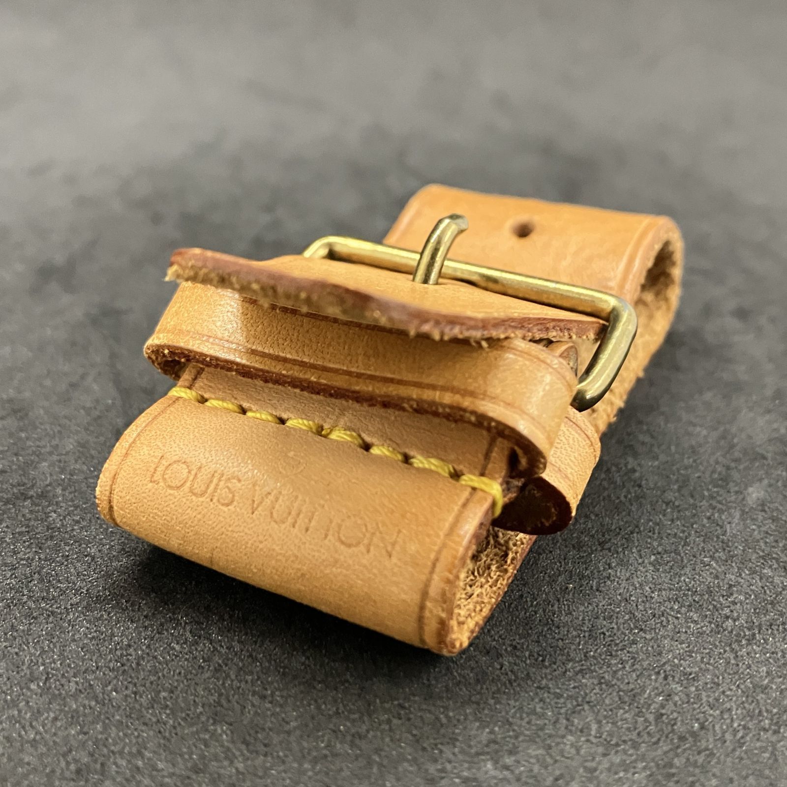 Louis Vuitton モノグラムレザーベルト LOUIS VUITTON ルイヴィトン バッグチャーム 替えベルト 3523 - メルカリ