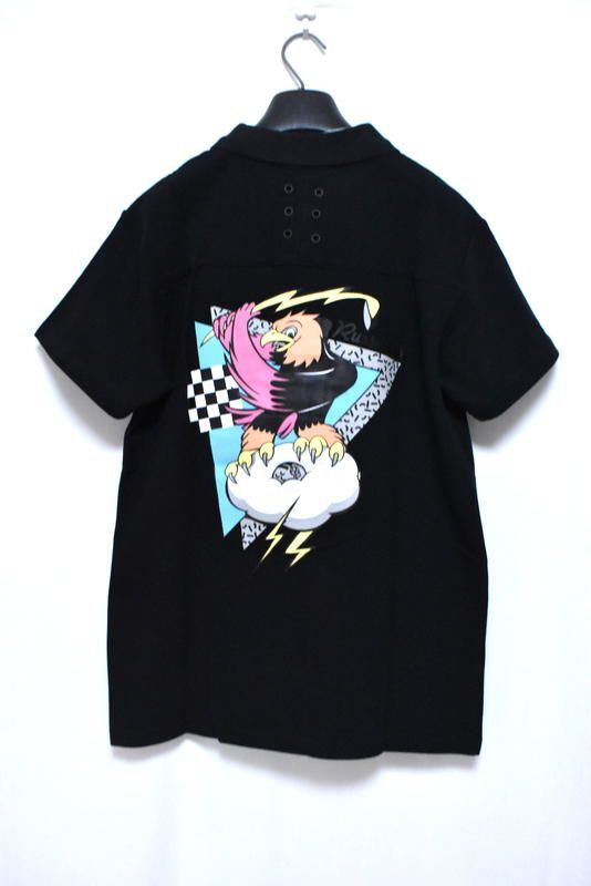 定価3万1900円】新品 ラッセルノ ゴルフ イーグル プリント ポロシャツ